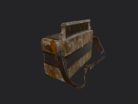 Accordion 011 3D Model
