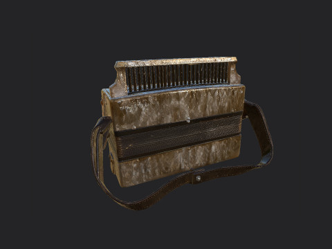 Accordion 011 Modelo 3D