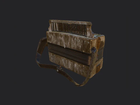 Accordion 011 3D Model
