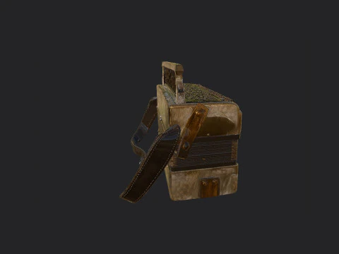 Accordion 011 3D Model