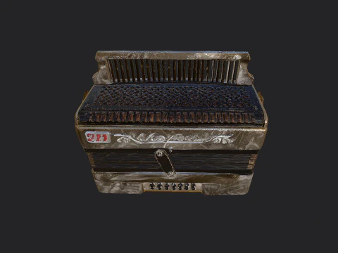 Accordion 011 3D Model