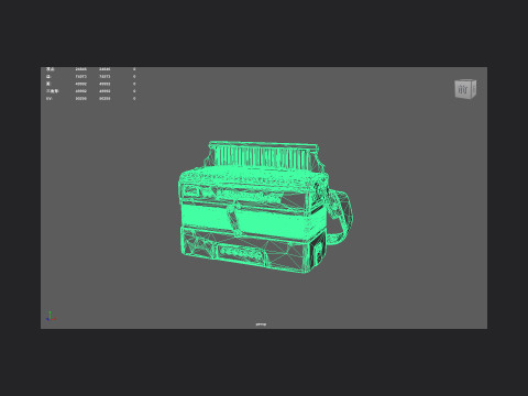 Accordion 011 Modelo 3D