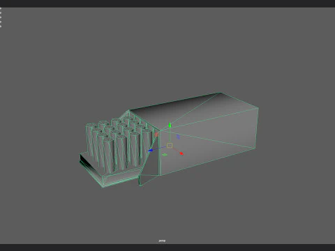 Proiettile modello 001 Modello 3D