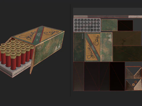 Proiettile modello 001 Modello 3D