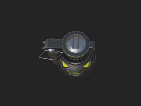Hand Grenade 002 3D 모델