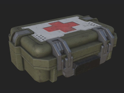 Medical Kit 002 3D Model