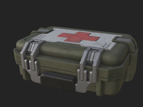 Medical Kit 002 3D Model