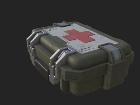 Medical Kit 002 3D Model