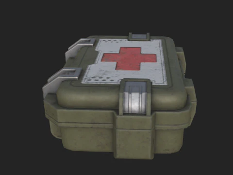 Medical Kit 002 3D Model