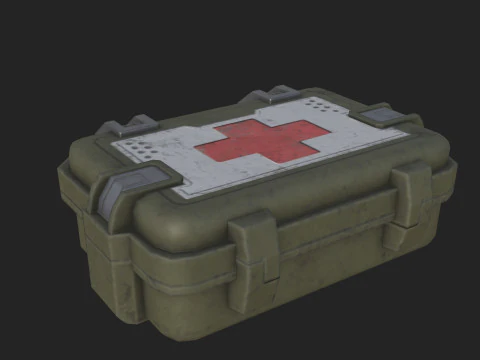 Medical Kit 002 3D Model