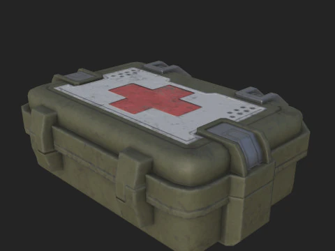 Medical Kit 002 3D Model