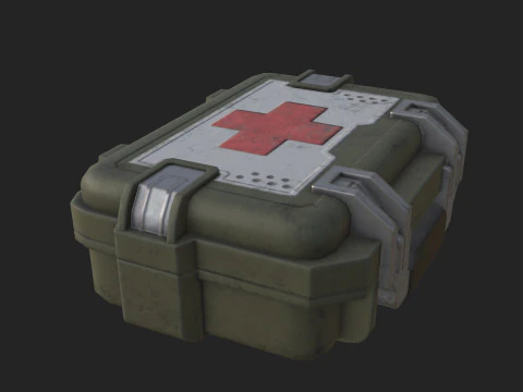 Medical Kit 002 3D Model