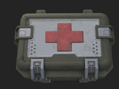 Medical Kit 002 3D Model