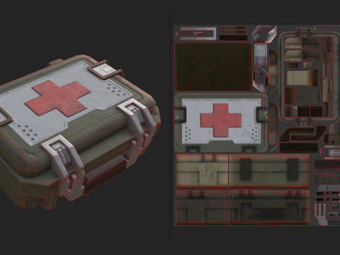 Medical Kit 002 3Dモデル