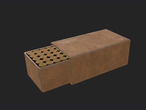 Bullet D Model 002 3D Modell