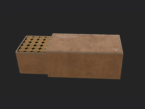 Bullet D Model 002 3D Model