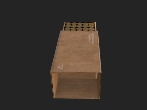 Bullet D Model 002 3D Model