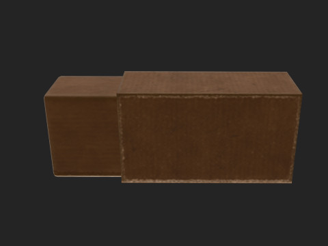 Bullet D Model 002 3D Model