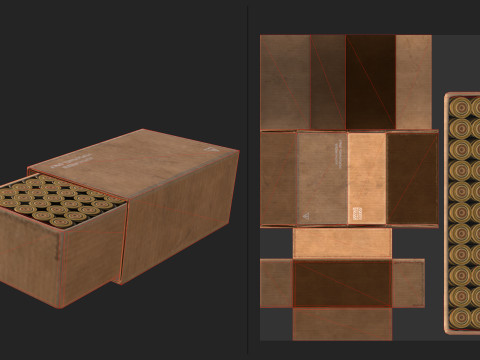 Bullet D Model 002 3D Model