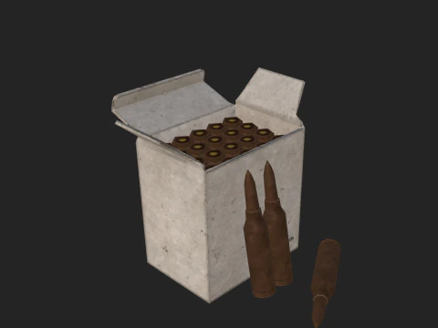 Bullet Model 003 3D Model