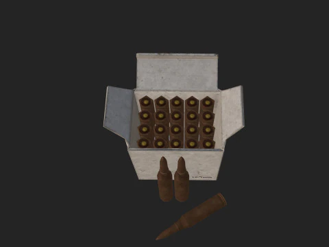 Bullet Model 003 3D Model