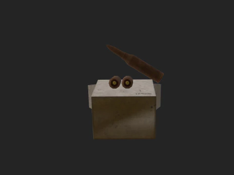 Bullet Model 003 3D Model