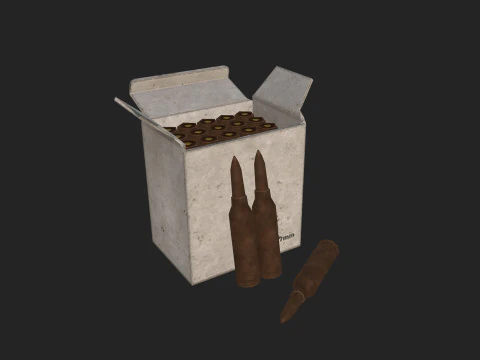 Bullet Model 003 3D Model