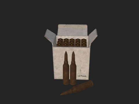 Bullet Model 003 3D Model