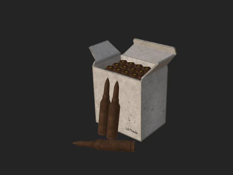 Bullet Model 003 3D Model