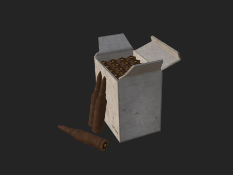 Bullet Model 003 3D Model