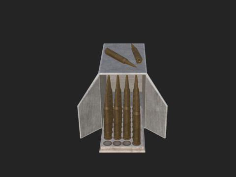 Bullet Model 004 3D Model