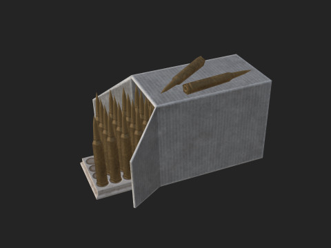 Bullet Model 004 3D Model
