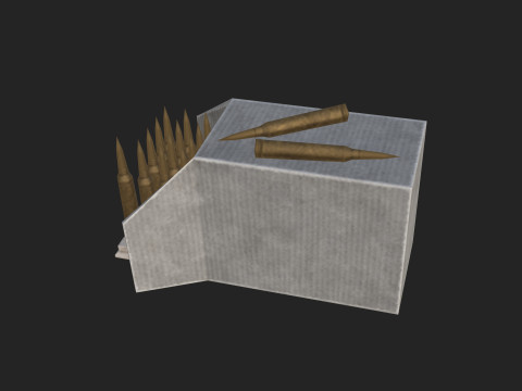 Bullet Model 004 3D Model