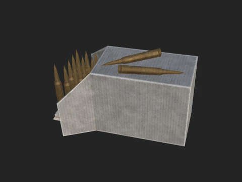 Bullet Model 004 3D Model
