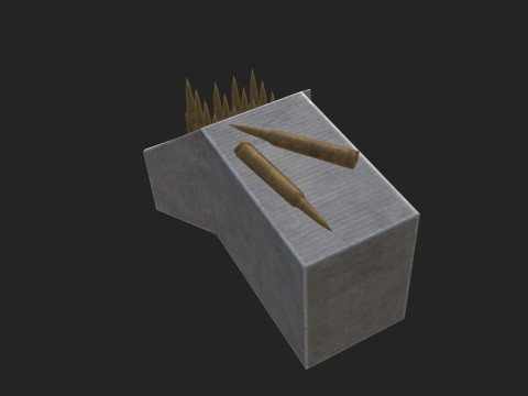 Bullet Model 004 3D Model