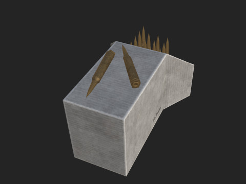 Bullet Model 004 3D Model