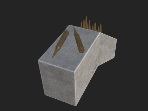Bullet Model 004 3D Model