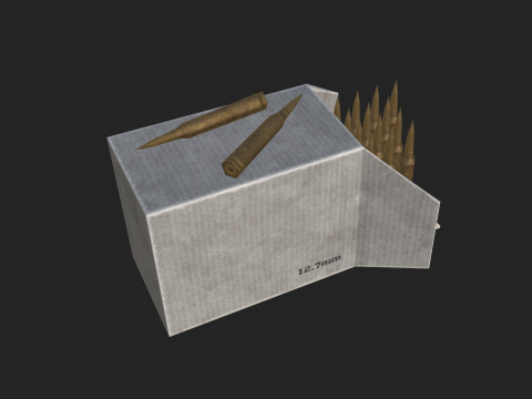 Bullet Model 004 3D Model
