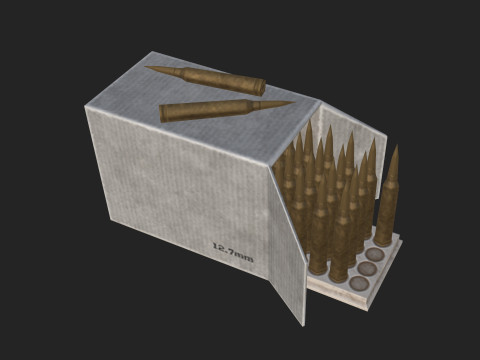 Bullet Model 004 3D Model