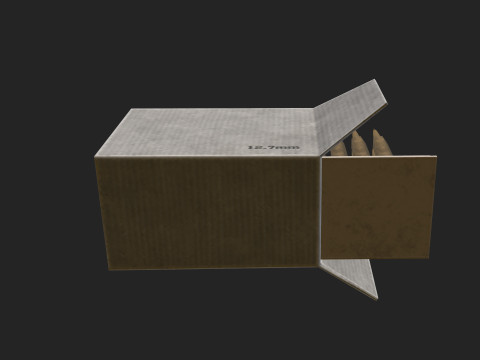 Bullet Model 004 3D Model