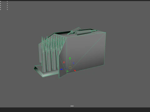 Bullet Model 004 3D Model