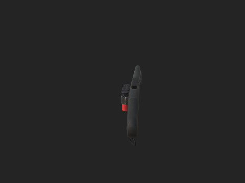 Pistol 001 3Dモデル