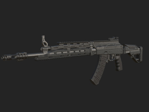 Pistol 002 Modèle 3D