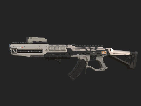 Pistol 003 3D Model