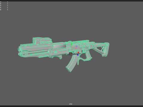 Pistol 003 3D Model