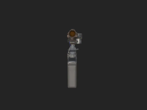 Pistol 004 3D Model