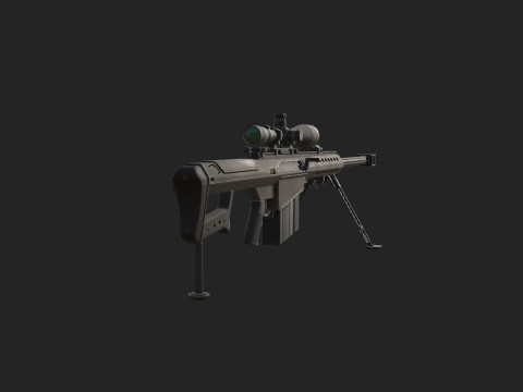 Pistol 006 Model 3D