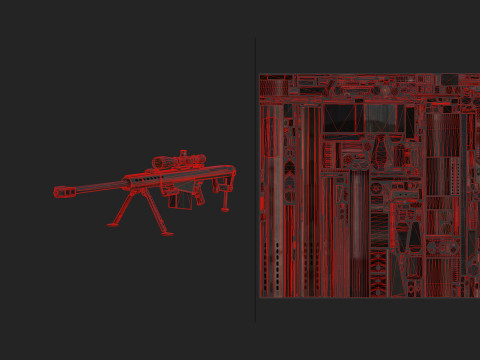 Pistol 006 Model 3D
