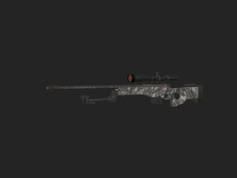 Pistol 007 3D मॉडल