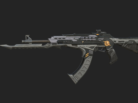 Pistol 009 3D Модель